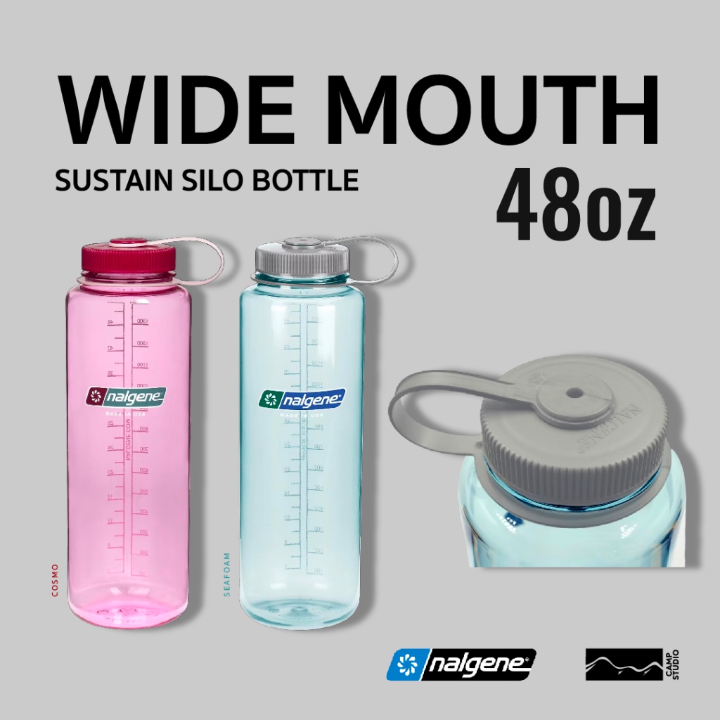 Nalgene 48oz Wide Mouth Sustain Silo Bottle