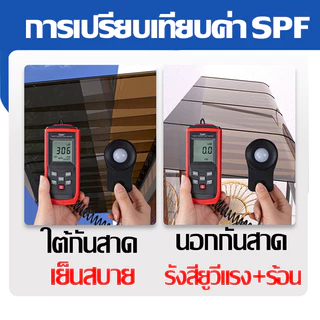 กันสาด 35*40-50*220CM สีใส ที่มองไม่เห็น วัสดุพีวีซีหนา กันสาดบ้าน โพลีคาร์บอเนต กันสาดหน้าต่างกันสาดบังแดดฝน