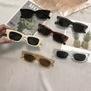 🌸พร้อ​มส่ง🌸แว่นตาแฟชั่นเกาหลี hip-hop เรโทร เครื่องประดับแฟชั่น 100 รุ่น แว่นกันแดดแฟชั่น