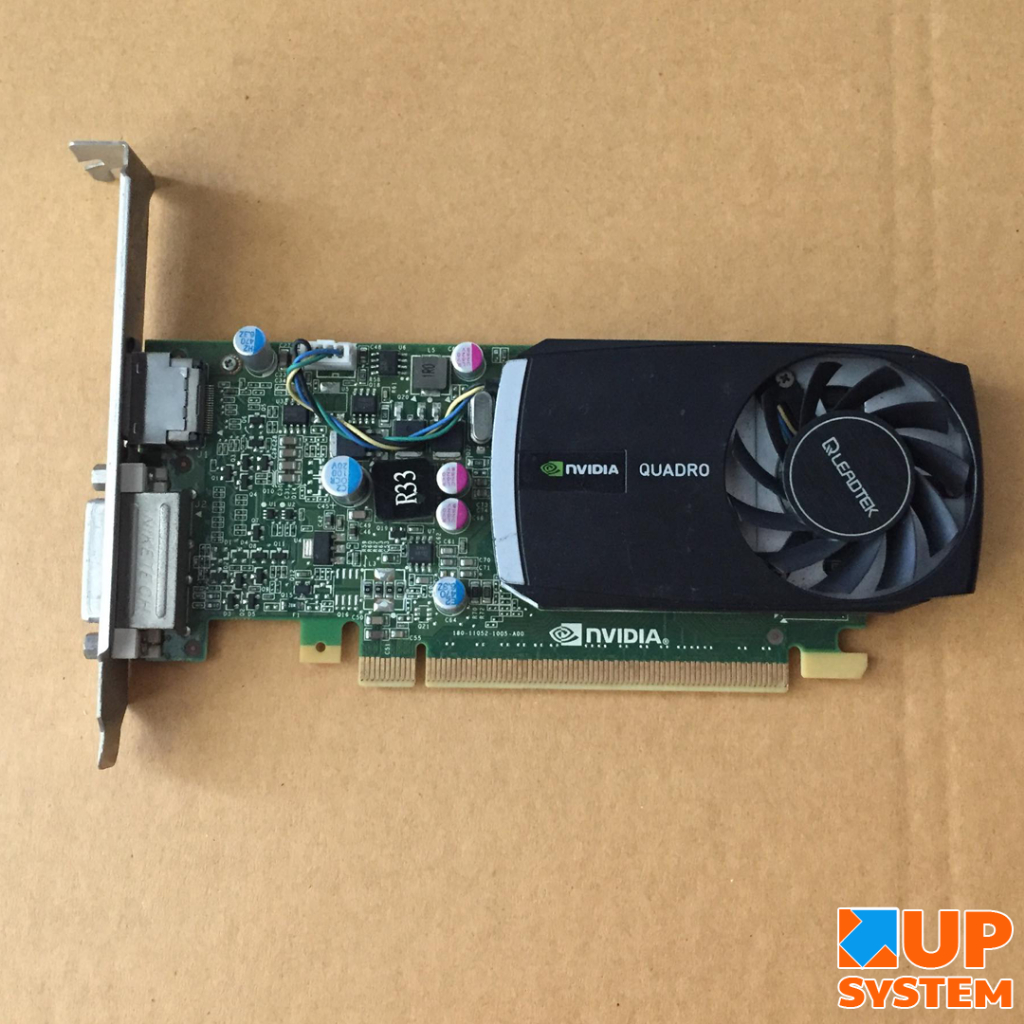 NVIDIA QUADRO 400 /MEMORY 512 MB /DDR3 /64-bit (การ์ดจอมือสอง)