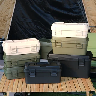 กล่องเก็บอุปกรณ์ เครื่องมือช่าง Camping พร้อมถาดใส่ของ