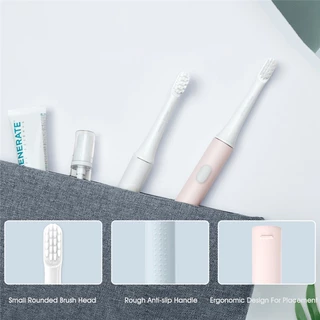 Xiaomi Mijia Sonic Electric Toothbrush T100 แปรงสีฟันอัตโนมัติ แปรงสีฟันไฟฟ้า ชารจ์USB กันน้ำIPX7