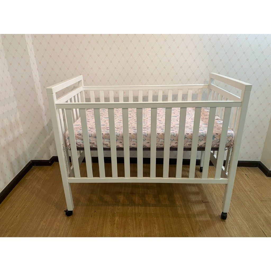 🎉🎈KITSO เตียงเด็กอ่อน รุ่น Fix Dropside🎈🎉 ผลิตจากไม้ยางพาราแท้ ใช้สี non toxic ไม่มีสารตะกั่ว พร้อมส