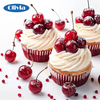 OLIVIA เชอร์รี่มาราสชิโน่มีก้าน 737g | Maraschino Cherries With Stem