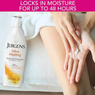 เจอร์เกนส์ อัลตร้า ฮีลลิ่ง เอ็กซ์ตร้า ดราย สกิน 621 มล. JERGENS ULTRA HEALING EXTRA DRY SKIN MOISTURIZER 621 ML