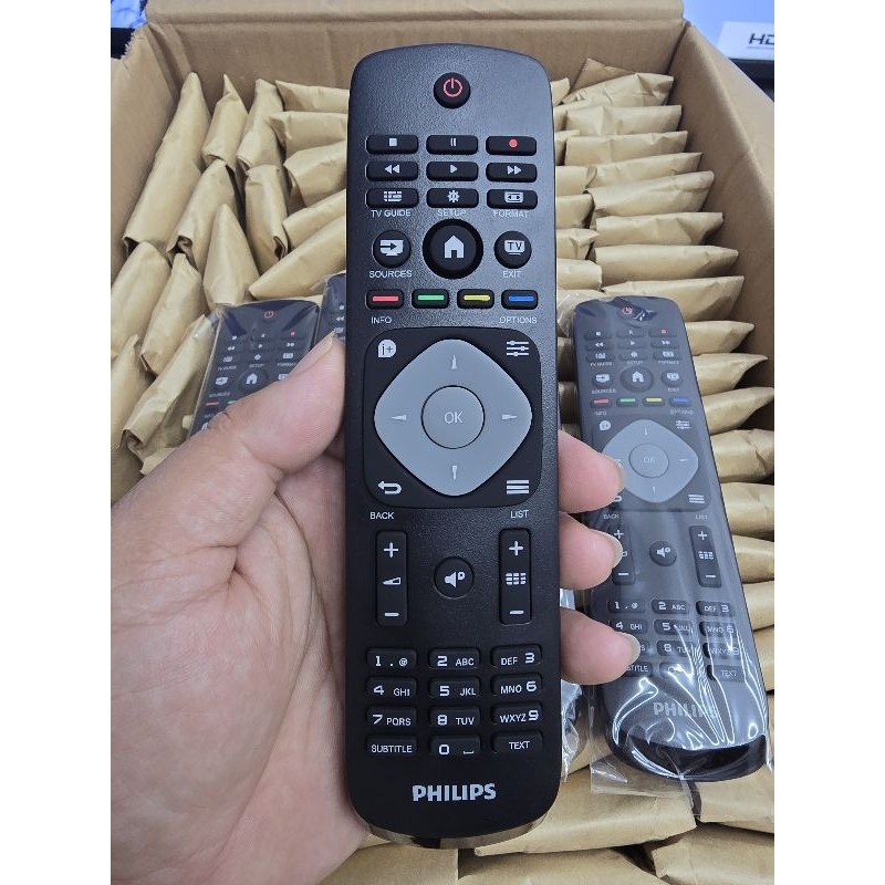 รีโมททีวี Philips ของแท้ ทีวีจอแบนฟิลลิปส์ ใหม่#รีโมทฟิลลิป ราคา ถูกที่สุด ดีลบีเคเค แกลเลอรีภาพที่ 7