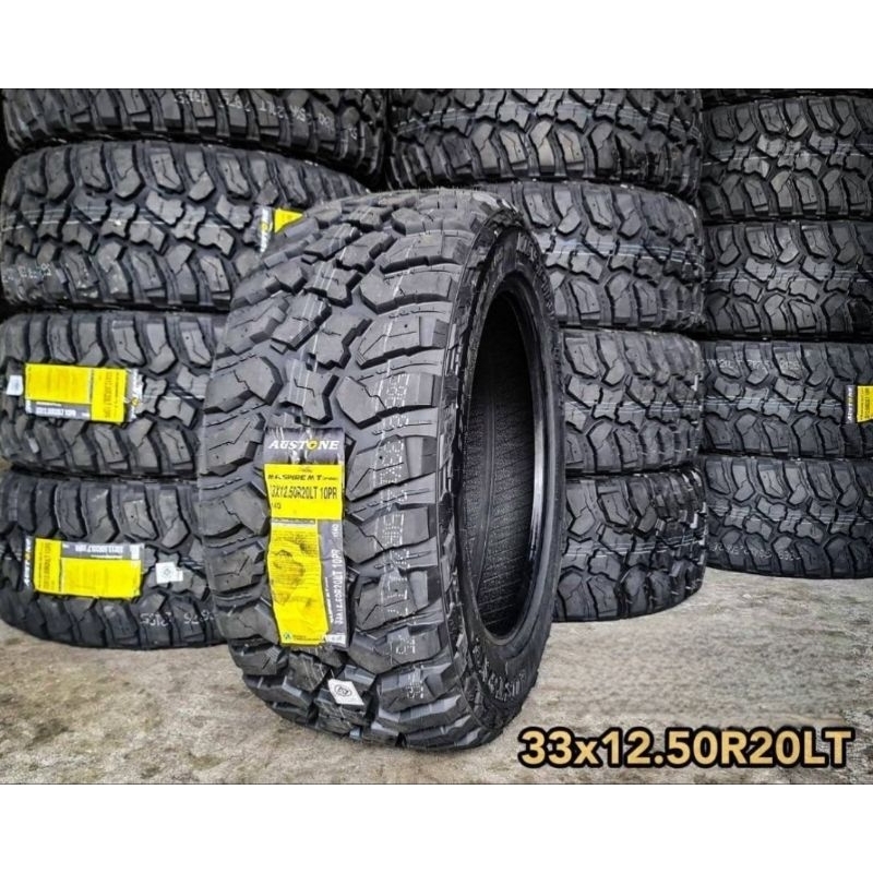 ยางยี่ห้อAUSTONE 33X12.5R20 ยางใหม่ปี2025มีสินค้าพร้อมจัดส่งราคา1เส้น