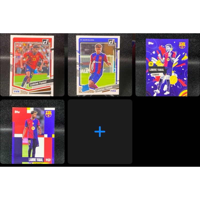 การ์ดฟุตบอล Lamine Yamal สเปนและบาซ่า