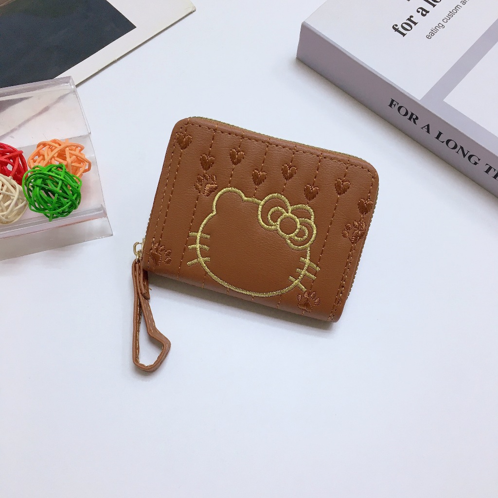 SA22#กระเป๋าสตางค์ใบสั้น 📌มีช่องสำหรับใส่เหรียญ 📌มีช่วงใส่บัตร4ช่อง 📌วัสดุหนังPU รุ่นใหม่！