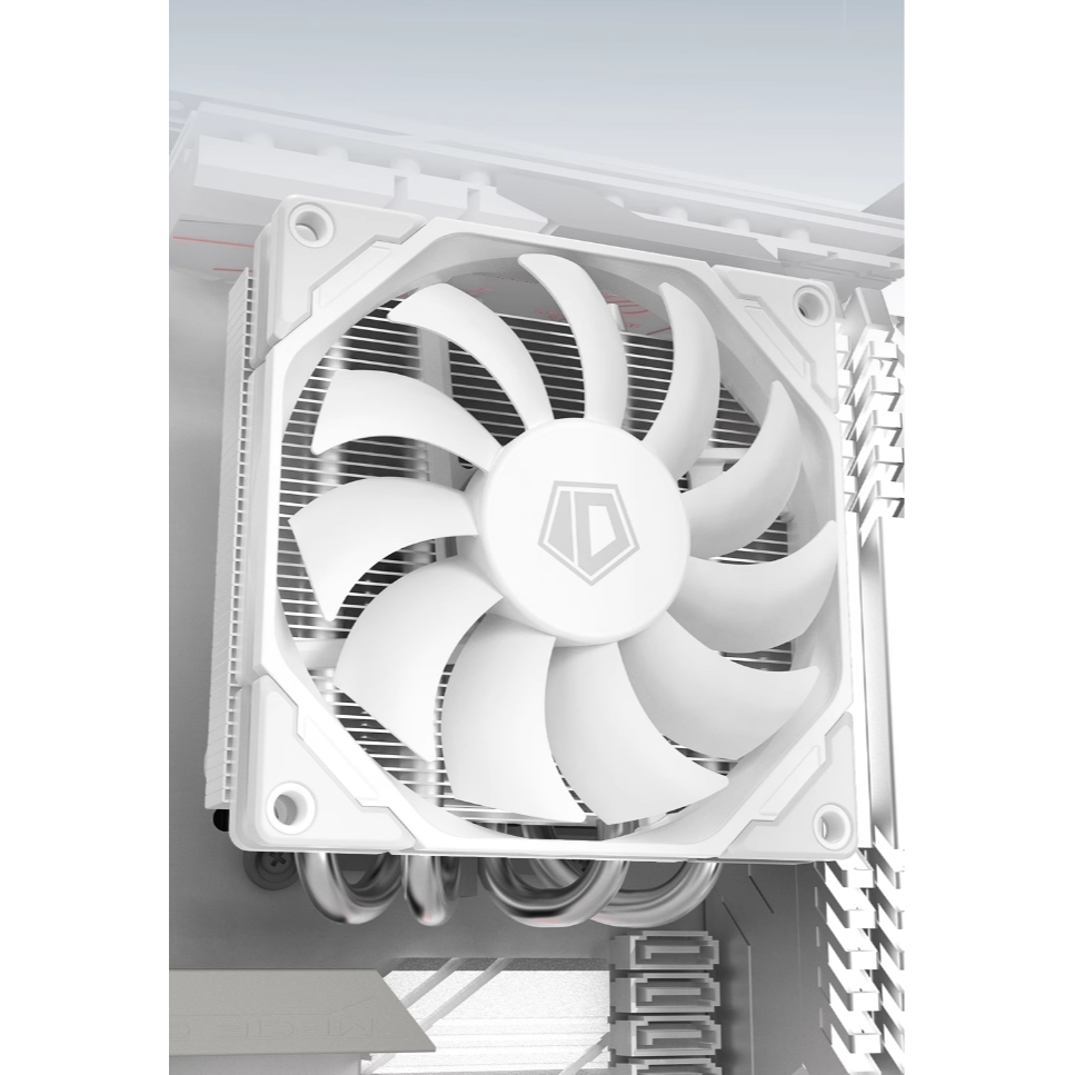 Heatsink CPU COOLER ID-COOLING IS-40X V3 WHITE CPU Socket Intel LGA : 1700, 1200, 1151, 1150/AMD AM5
