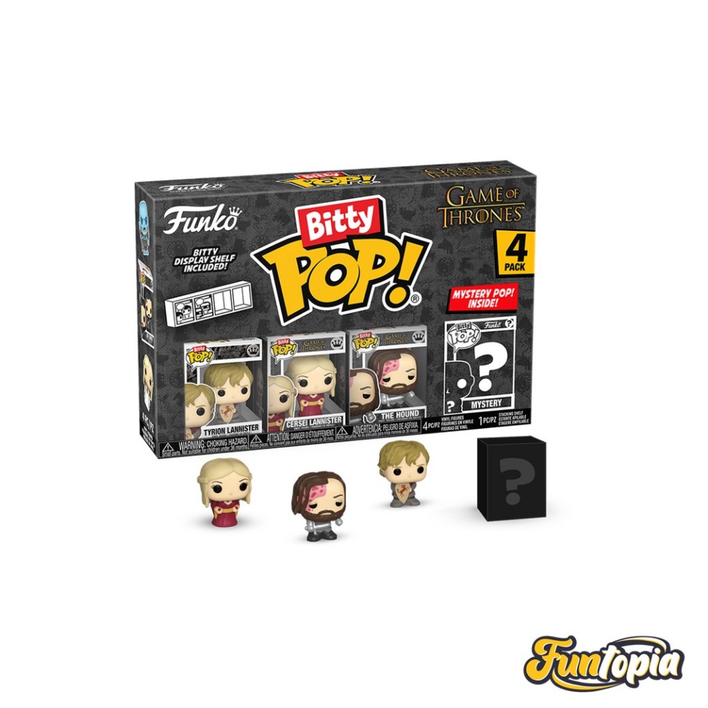 Funko Bitty POP! (83650) - Tyrion Lannister, Cersei Lannister, The Hound Bitty POP!: Game of Thrones