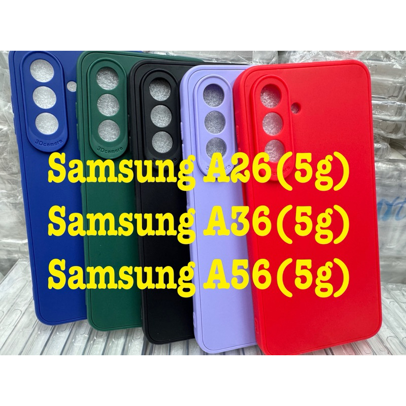 Samsung A26(5(g)/aa36(5g)/A56(5g)🥰พร้อมส่งใน🇳🇱🥰เคสTPUสีพาสเทลคลุมกล้องFor Samsung A26(5g)/A36(5g)/A56(5g)
