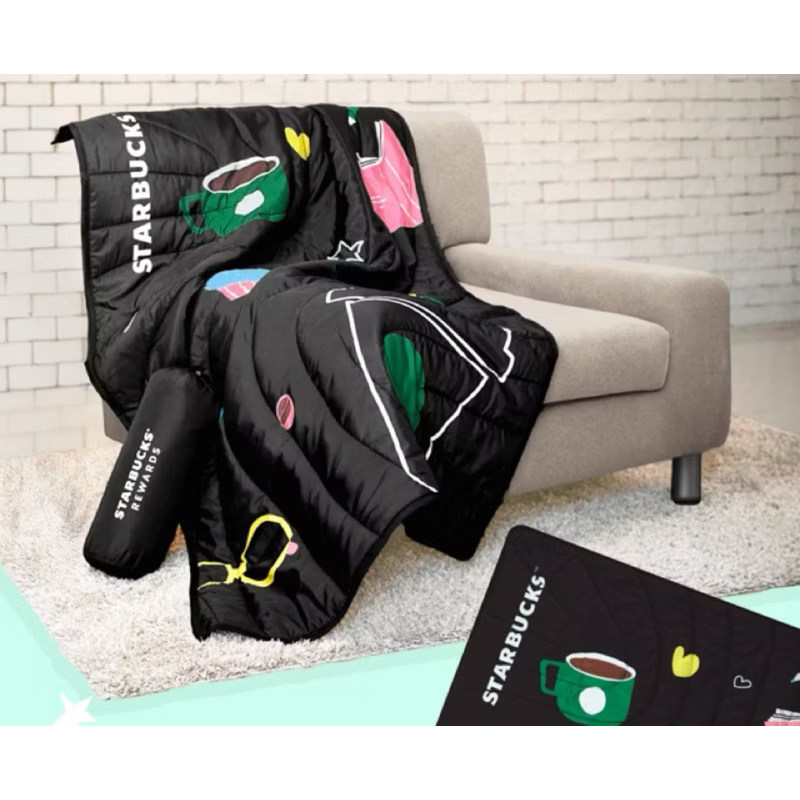 ผ้าห่ม Starbucks. Starbucks® Rewards Multipurpose Blanket Rewards