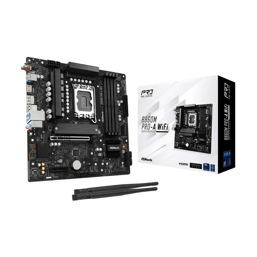 MAINBOARD (1851) ASROCK B860M PRO-A WIFI DDR5