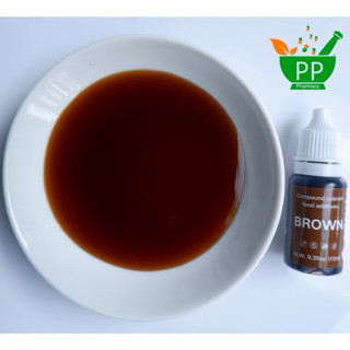 สีผสมอาหาร สีน้ำตาล(เบน) 🟫 ผสมน้ำอัดลม ผสมเครื่องดื่ม 1 ขวด