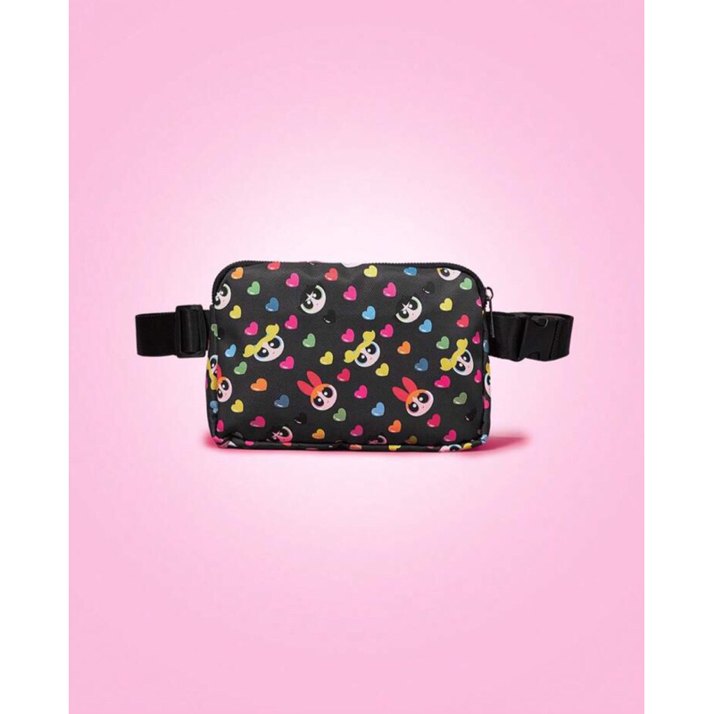 [พร้อมส่ง🇹🇭] กระเป๋าคาดอก/คาดเอว THE POWERPUFF GIRLS Women's Waist Bag Chest Bag With Adjustable Shoulder Straps แท้💯