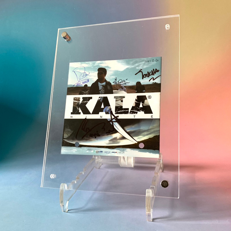 🛒 (พร้อมส่ง) ลายเซ็นสด ของแท้ครบวง CD ซีดีเพลง: KALA (กะลา)— อัลบั้ม Minute [signed cd/promo]