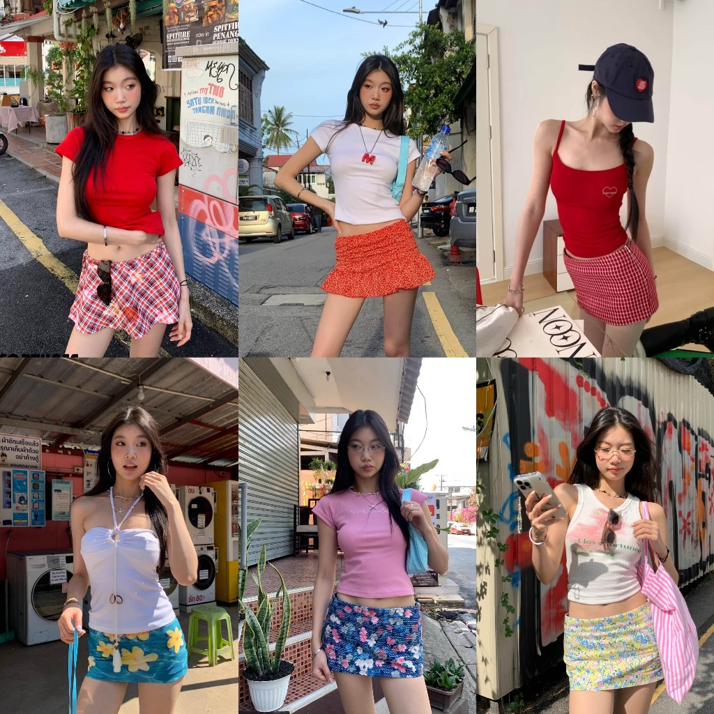 ❣Fortunee ❣ กระโปรงสั้น กระโปรงmuตามหา ทรงสวยถูกใจสาวๆ สีสันสดใส เอวต่ำเอวสูง ใส่สบายมีซัปเป็นกางเกง – โปรปัง