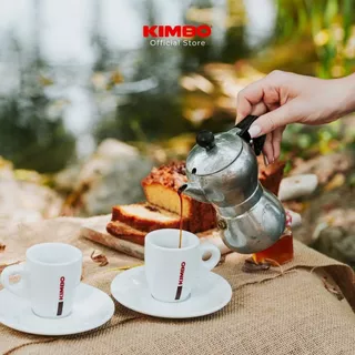 KIMBO Ground Coffee AROMA GOLD 100% ARABICA เมล็ดกาแฟแท้คั่วบด คิมโบ อโรมาโกลด์ 100% อาราบิก้า 250g