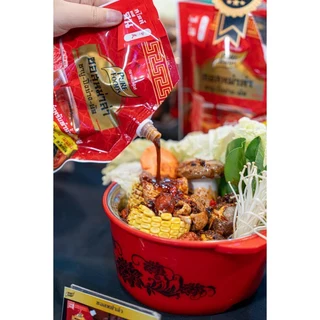 น้ำซุปชาบูเข้มข้น ขนาด 800-1000g ตรา เพียวฟู้ดส์ ชาบูน้ำดำ น้ำดำ ซุปน้ำดำ ทงคตสึ หม่าล่า