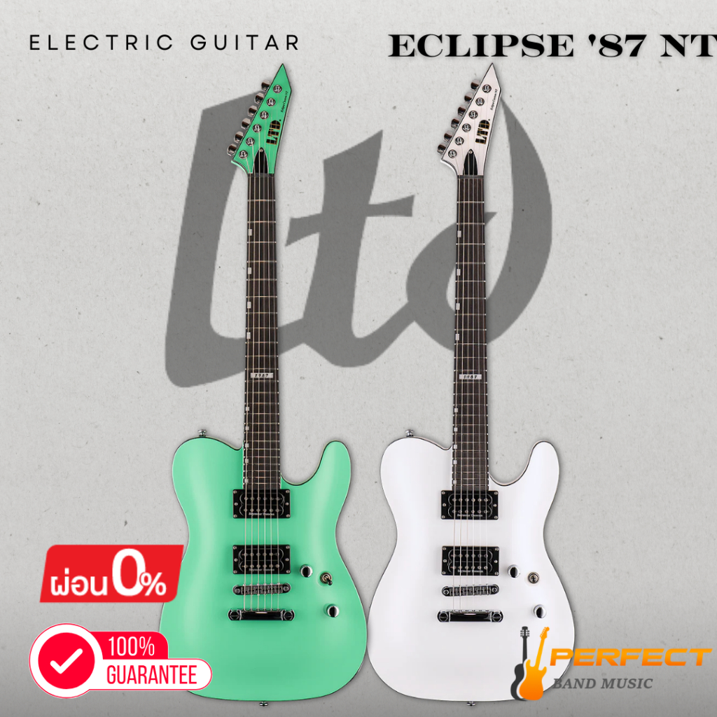 กีตาร์ไฟฟ้า LTD  ECLIPSE '87 NT Electric Guitar [ผ่อน 0% 10เดือน]