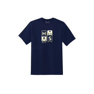 haas รุ่นใหม่ เสื้อยืดคอกลม Unisex ชาย หญิง ไม่ยืด ไม่ย้วย SBSK2745