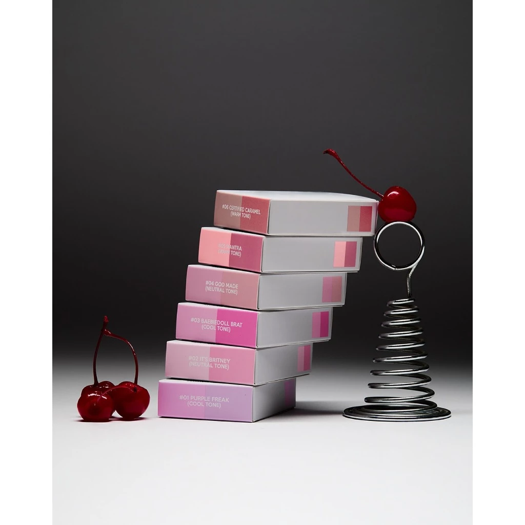 LA GLACE Brattitude Two Tone Powder Blush 4g thumbnail 5