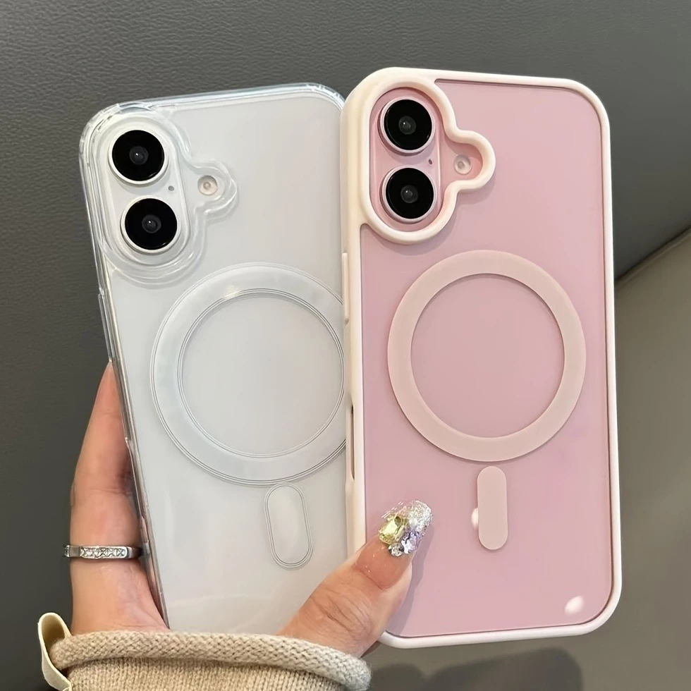 เคสไอโฟน iPhone 17 / iPhone 16 / 16 Plus / 16Plus เคสแม่เหล็ก ชาร์จไร้สาย เคสไอโฟน17 เคสไอโฟน16 เคสแม่เหล็ก iPhone16Plus