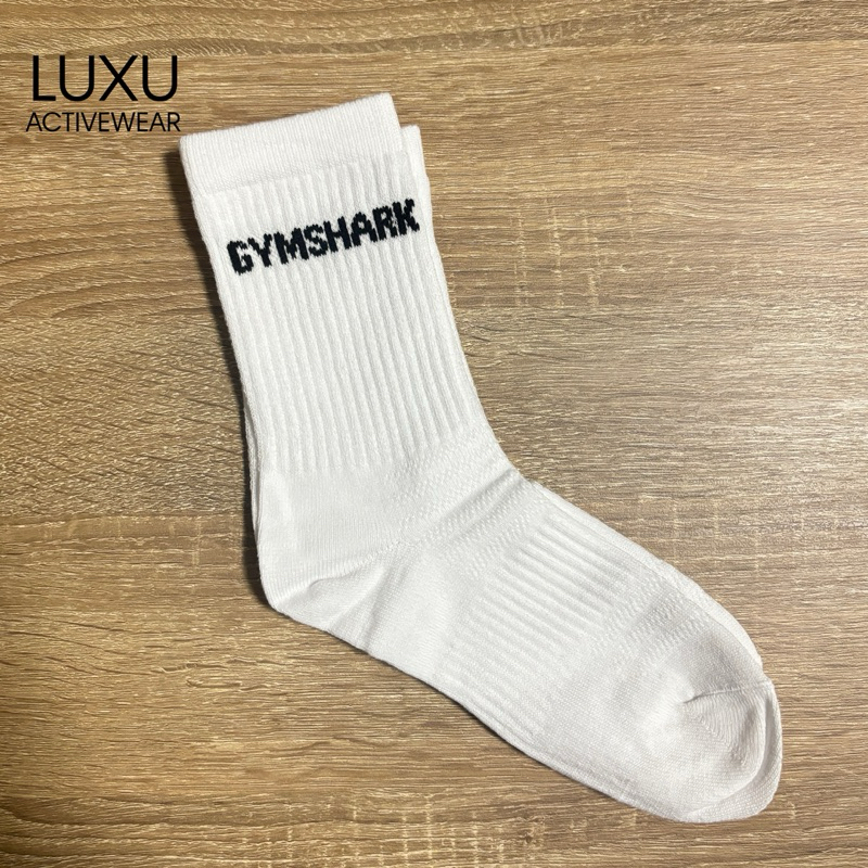 (พร้อมส่ง) GYMSHARK ถุงเท้า Lite Crew Socks ของแท้ 100%🇺🇸