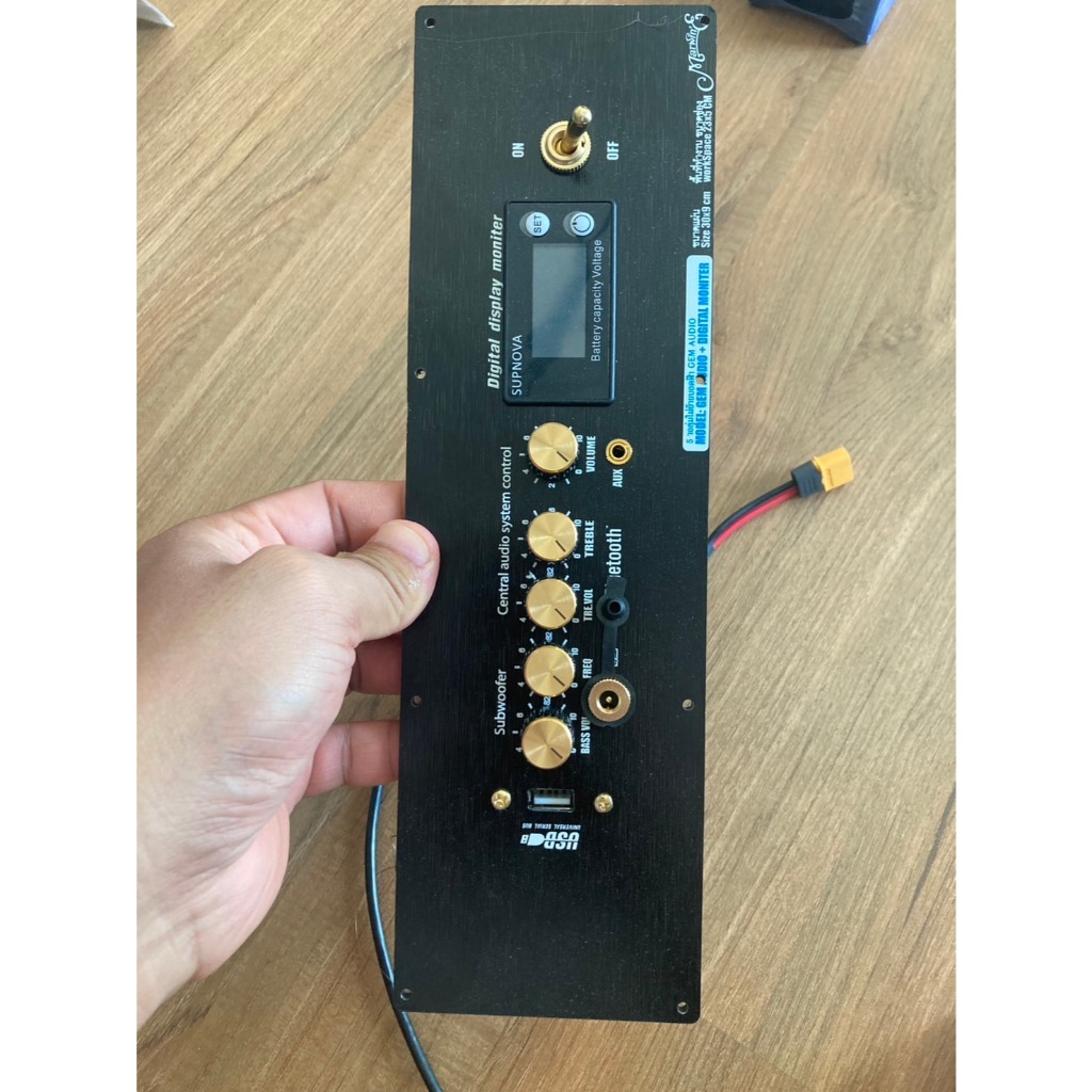 ชุดเพลทสำเร็จพร้อมใช้งาน รุ่น GEMAUDIO 21BTU m 60 แท้ ใหม่ล่าสุด