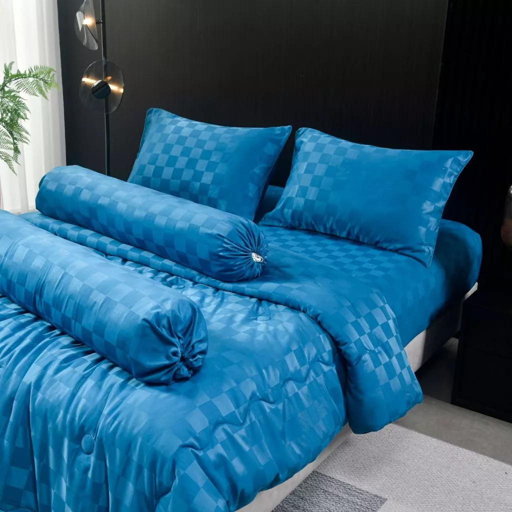ZENTIA ชุดผ้าปูพร้อมผ้านวม ผ้าSoftex Satin พรีเมี่ยม thumbnail 10
