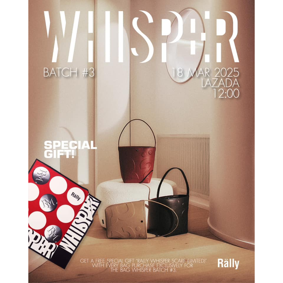 [พร้อมส่ง] กระเป๋า Rally The Bag Whisper BATCH #3 ล็อตล่าสุด18/3