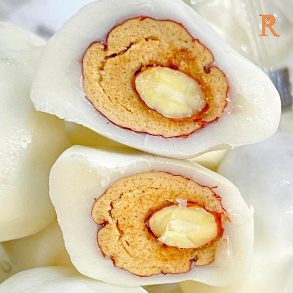 พุทราจีน สอดไส้(อัลมอลล์) นมชีส เคี้ยวหนึบ  ขนาด 500 กรัม