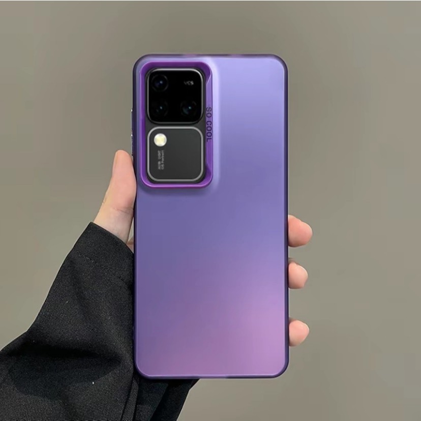 เคสโทรศัพท์ สีพื้นเงา So CooL สำหรับ รุ่น Vivo V30 V30Pro Y100 ฝาหลัง กันกระแทก สีสวย