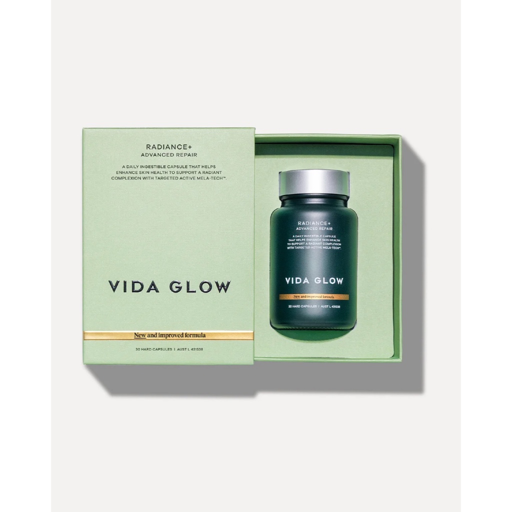 Vida Glow Radiance+ Advanced Repair 30 เม็ด exp. 05.2027| ลดฝ้า กระ จุดด่างดำ ผิวกระจ่างใส