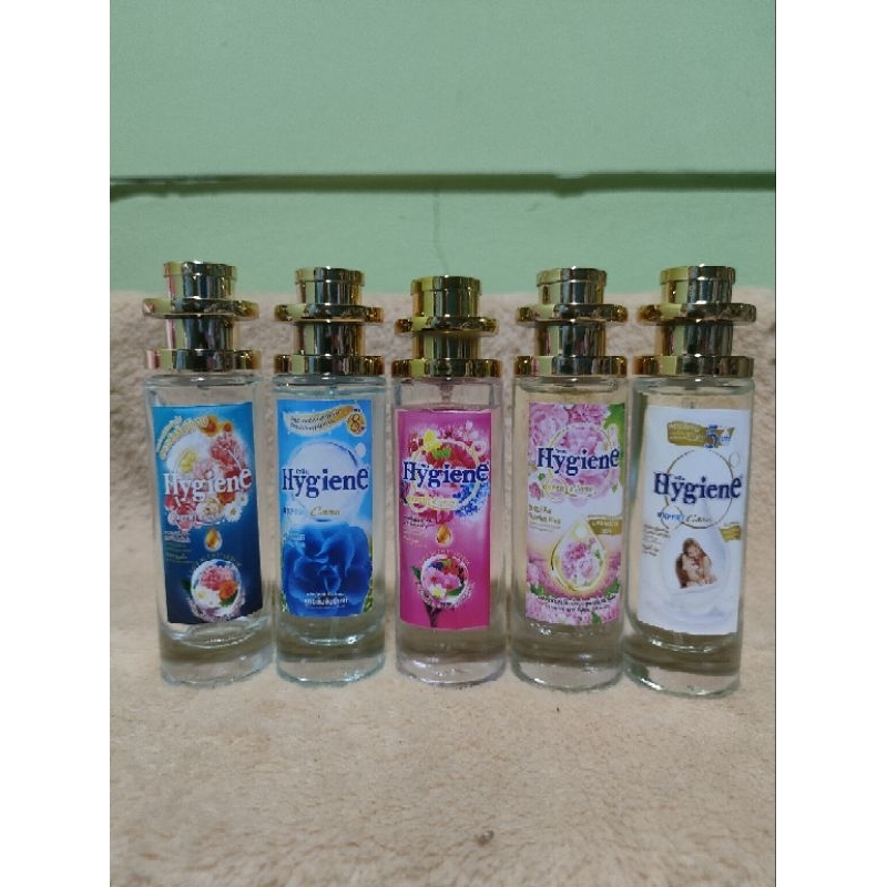 น้ำหอม ไฮยีนฟ้า ไฮยีนขาว ไฮยีนชมพู  ไฮยีนทอง ไฮยีนบลูมิ่ง น้ำเงิน