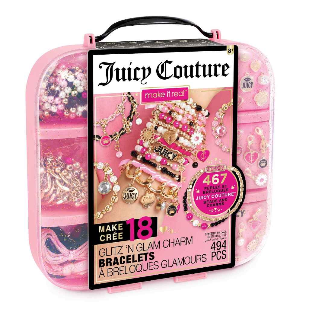 Make It Real - Juicy Couture GlitZ 'N Glam Charm Bracelets ชุดเครื่องประดับDIY รุ่นจูซี่ กูตูร์ กลิตส์ แอนด์ ชาร์ม