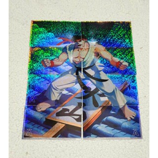 สติ๊กเกอร์สตรีทไฟท์เตอร์ Street Fighter II ใบธรรมดาและเลเซอร…