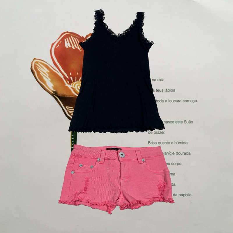 🍒Y2K Dig Deep short jeans ขาสั้นยีนส์มือสอง🍒