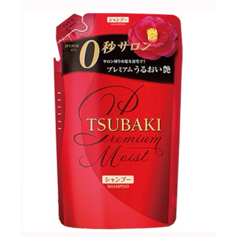 [Refill] Tsubaki Premium Shampoo 330ml. แชมพูซึบากิ พรีเมี่ยม สูตรชุ่มชื่นและดูแลผมเสีย