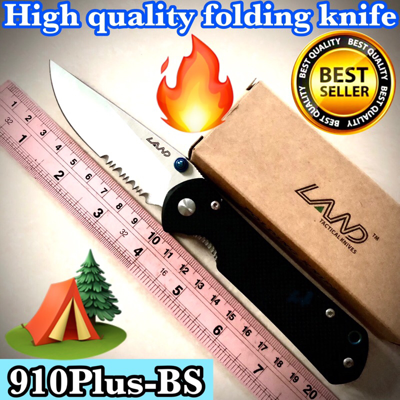 High quality folding knife Land 910Plus-BS for collection and camping 🏕️