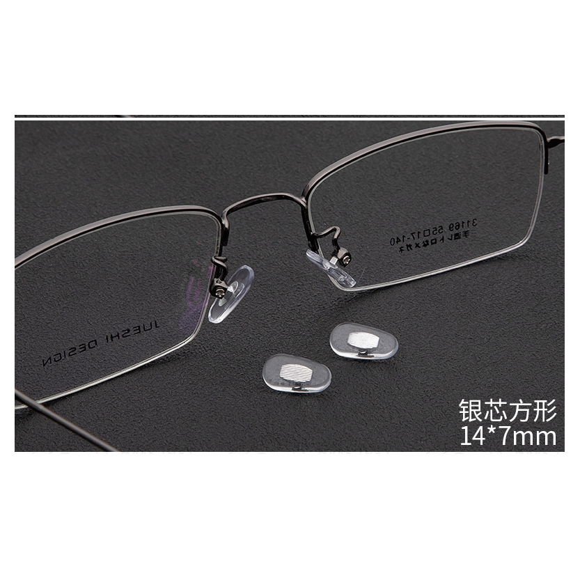 ซิลิโคนเสริม แป้นรองจมูก แว่นตา แบบ ซิลิโคน ชนิด กด แว่นตา - รูปที่ 5