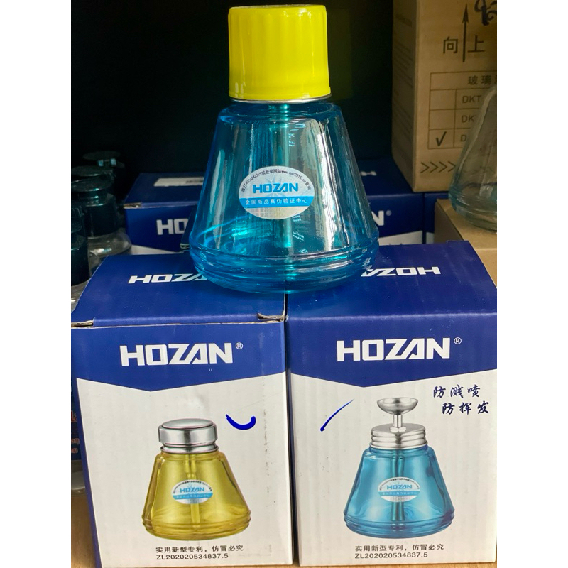 ขวดปั๊มน้ำยา hozan..
