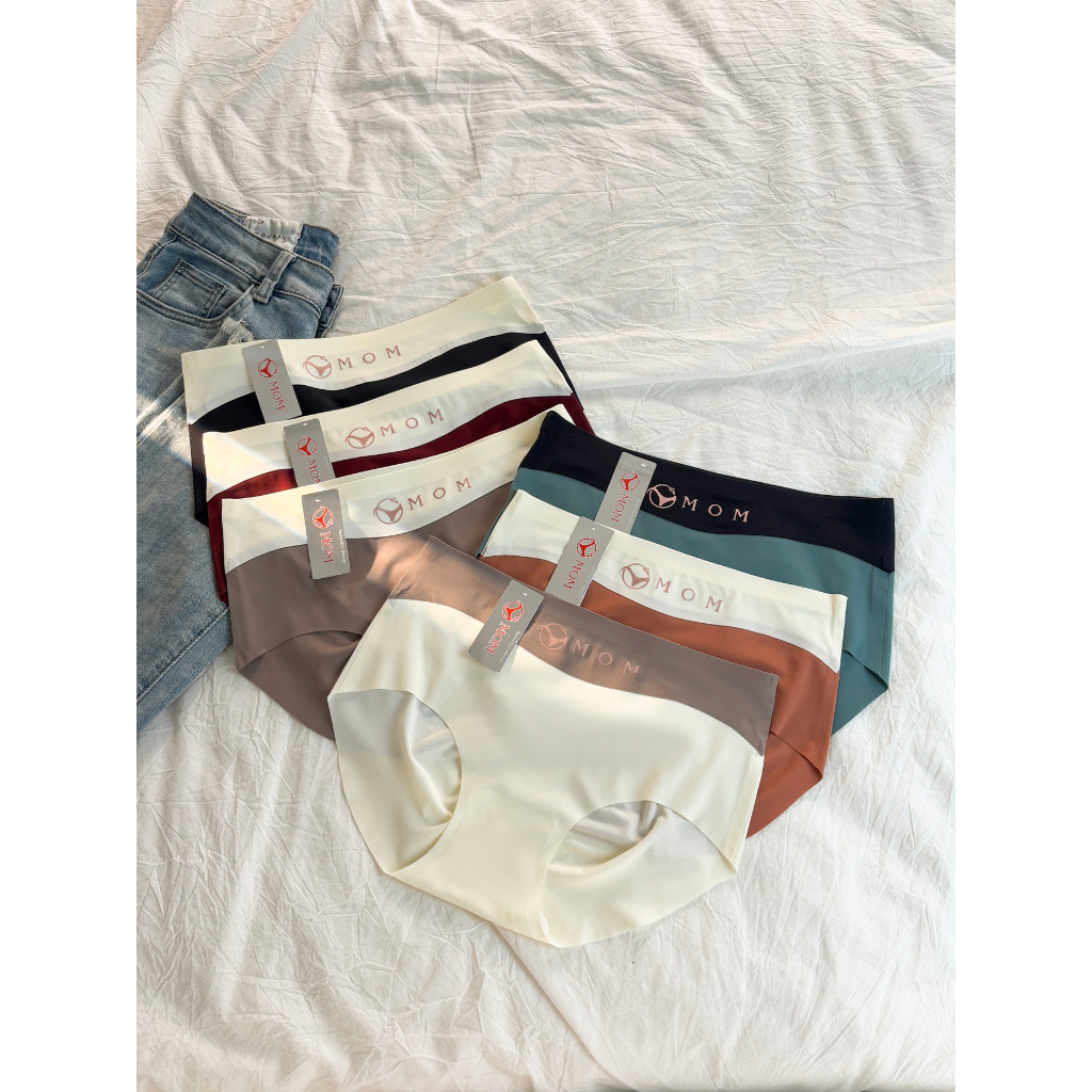 กางเกงในไร้ขอบ น้ำหนักเบา ยืดหยุ่นสูง ระบายอากาศ แอนตี้แบคทีเรีย ผ้านุ่มสบาย พร้อมดีไซน์กระชับ รุ่น ไร้ขอบ0022