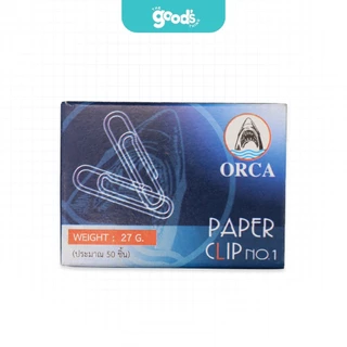 ลวดเสียบกระดาษ orca NO.1 ออร์ก้า ลวดเสียบ 50ตัว/กล่อง