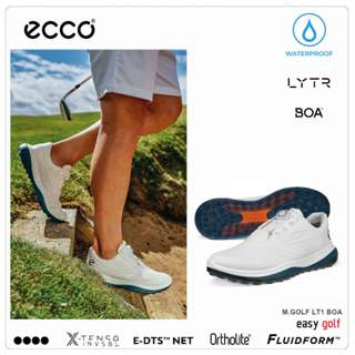 ECCO LT1  BOA  MEN ECCO GOLF GOLF SHOES  รองเท้ากีฬากอล์ฟผู้…