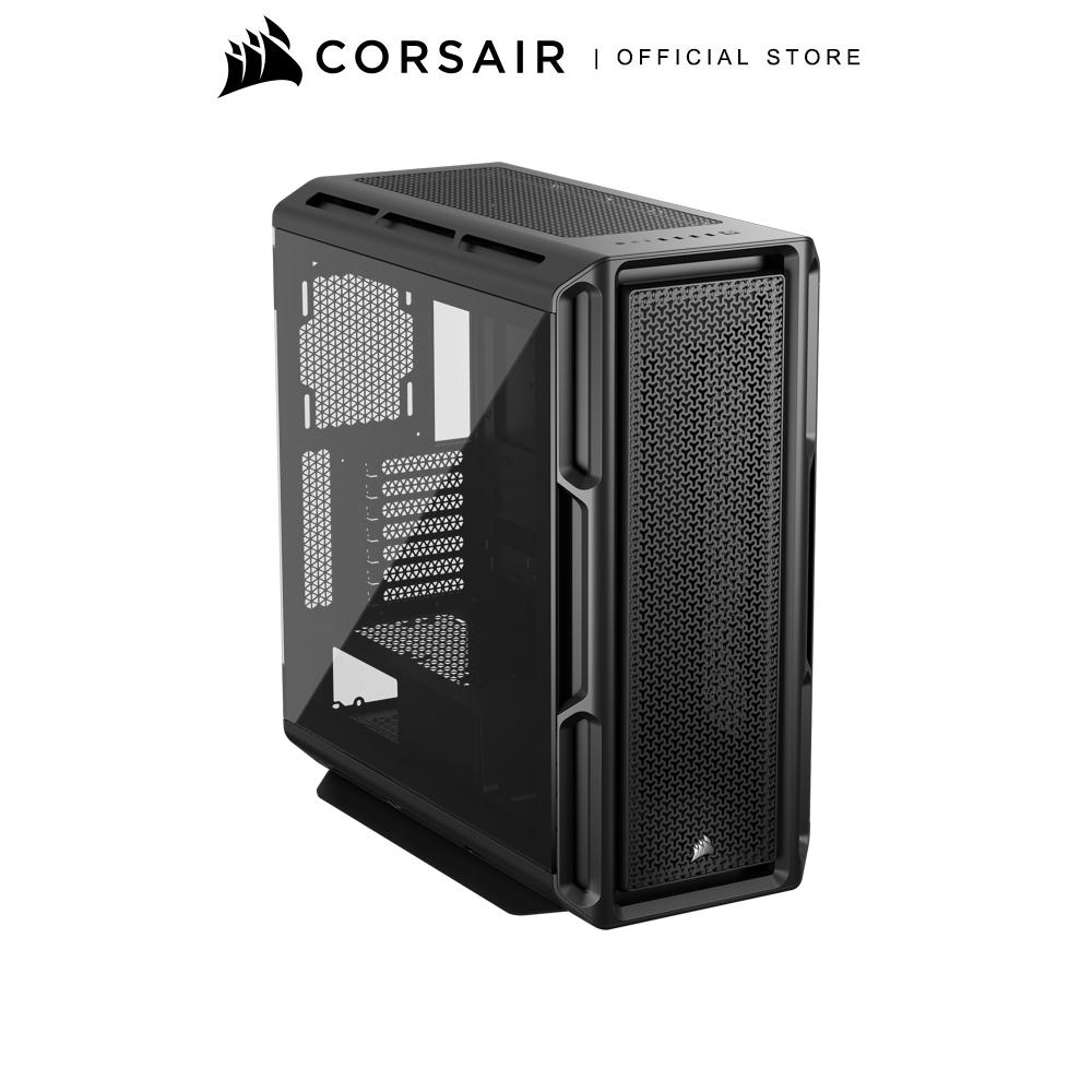 CASE CORSAIR 5000T AIRFLOW BLACK FINISH PANEL NO FANS MID-TOWER : CC-9011300-WW