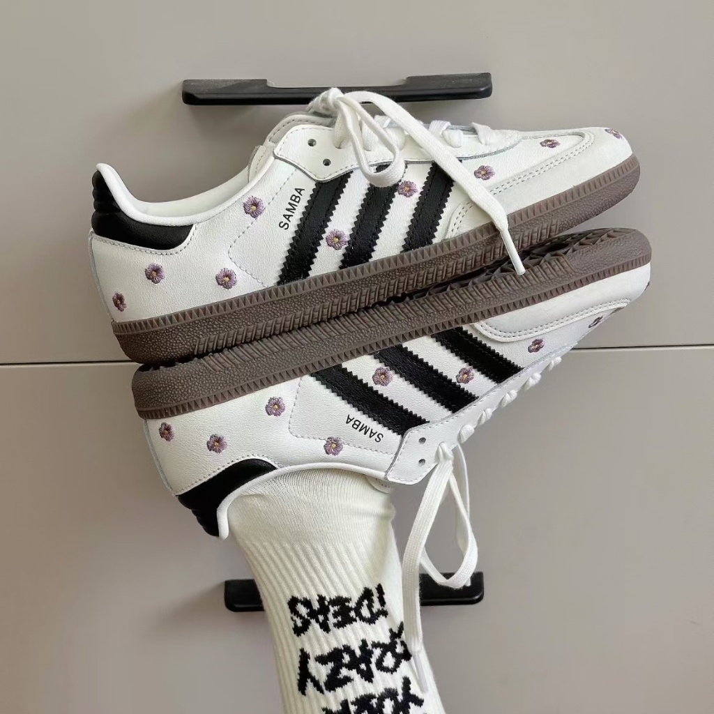 🎉（ของแท้ 100 %）adidas originals Samba OG IF4398สีขาว