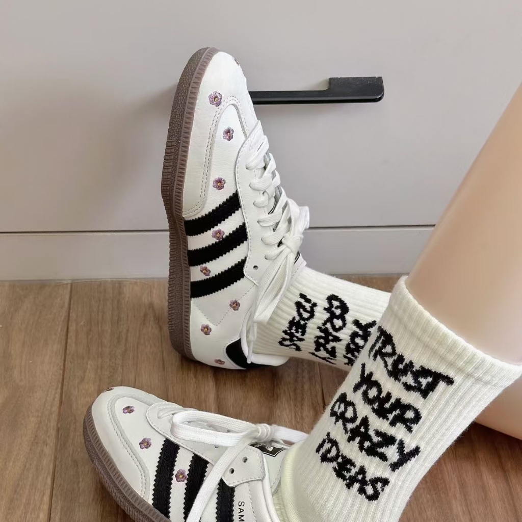 🎉（ของแท้ 100 %）adidas originals Samba OG IF4398สีขาว