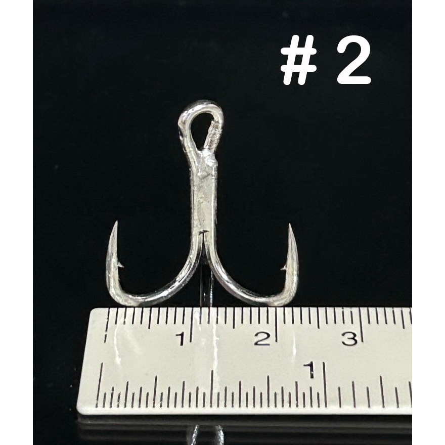 A-ACC Decoy Y-S22 ตาเบ็ด 3 ทาง Treble Hook รูปที่ 6